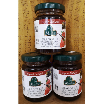 Truskawska z octem balsamicznym IGP - Fragole e aceto balsamico IGP