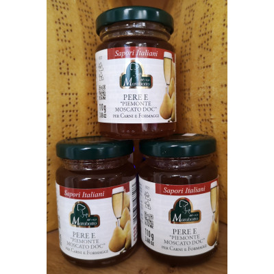 Gruszka z winem Moscato DOC - Pere e Piemonte Moscato DOC