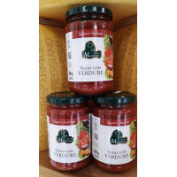 Sos pomidorowy z warzywami - Sugo con verdure