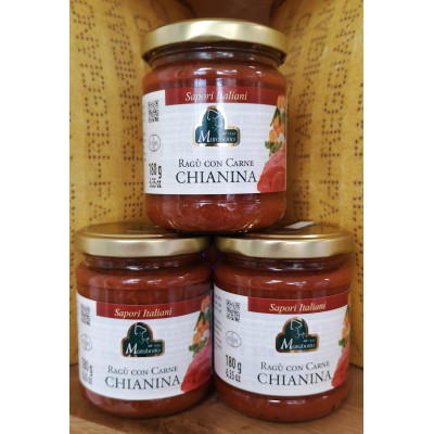 Sos z wołowiną Chianina- Ragu con carne Chianina