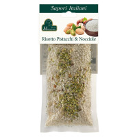 Risotto z dodatkiem pistacji i orzechów laskowych - Risotto pistacchi e nocciole