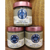 Krem z pistacjami sycylijskimi- Crema con pistacchio Siciliano