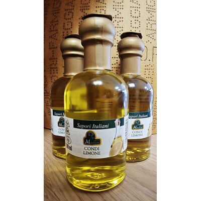 Oliwa extravergine z oliwek z cytryną - Olio extravergine di oliva con limone