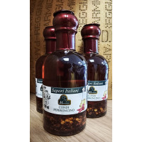 Oliwa extravergine z oliwek z chili - Olio extravergine di oliva con peperoncino