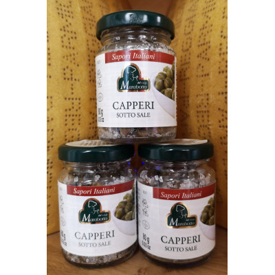 Kapary w soli - Capperi sotto sale