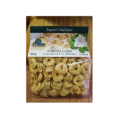Tortelloni z ricottą i szpinakiem - Tortelloni alla ricotta e spinaci