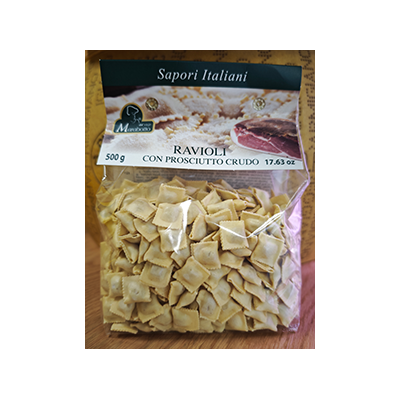 Ravioli z szynką - Ravioli al prosciutto