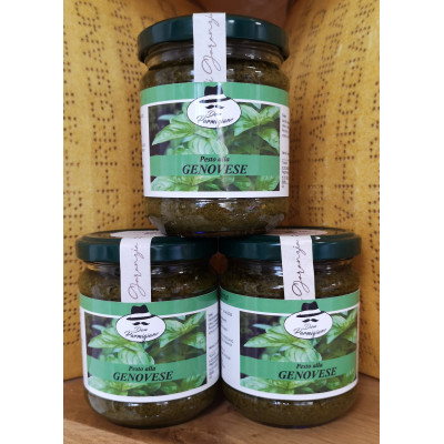 Pesto alla Genovese DOP w Oliwie Taggiasca 180g | Don Parmigiano
