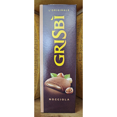 Ciastka Grisbi z kremem orzechowym - Grisbi Nocciola 135g