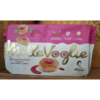Ciastka Mille Voglie z nadzieniem malinowym - Mille Voglie con farcitura al lampone 90g