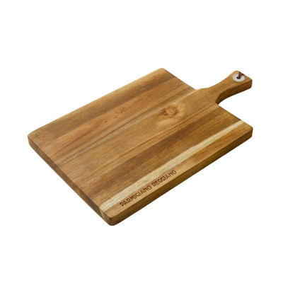 Deska do serów z drzewa akacjowego (Parmigiano Reggiano) - Tagliere in acacia con marchio Parmigiano Reggiano