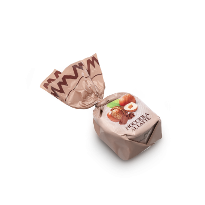 Pralinka orzech laskowy w mlecznej czekoladzie - Praline alla Crema alla Nocciola al Latte